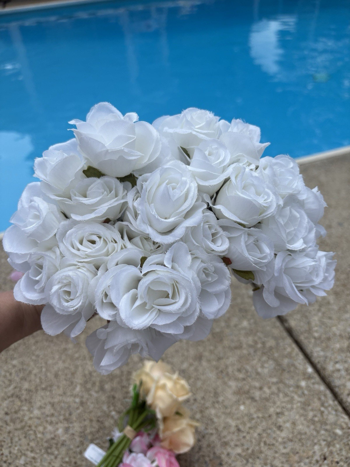 Artificial Flowers Lot Of Roses Mixed Colors Real Touch Latex Bouquets Large Lot