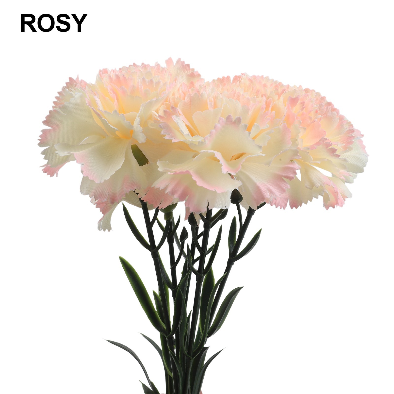 8CM Silk Carnation Flower Beautiful Decoration for Home Office and Events