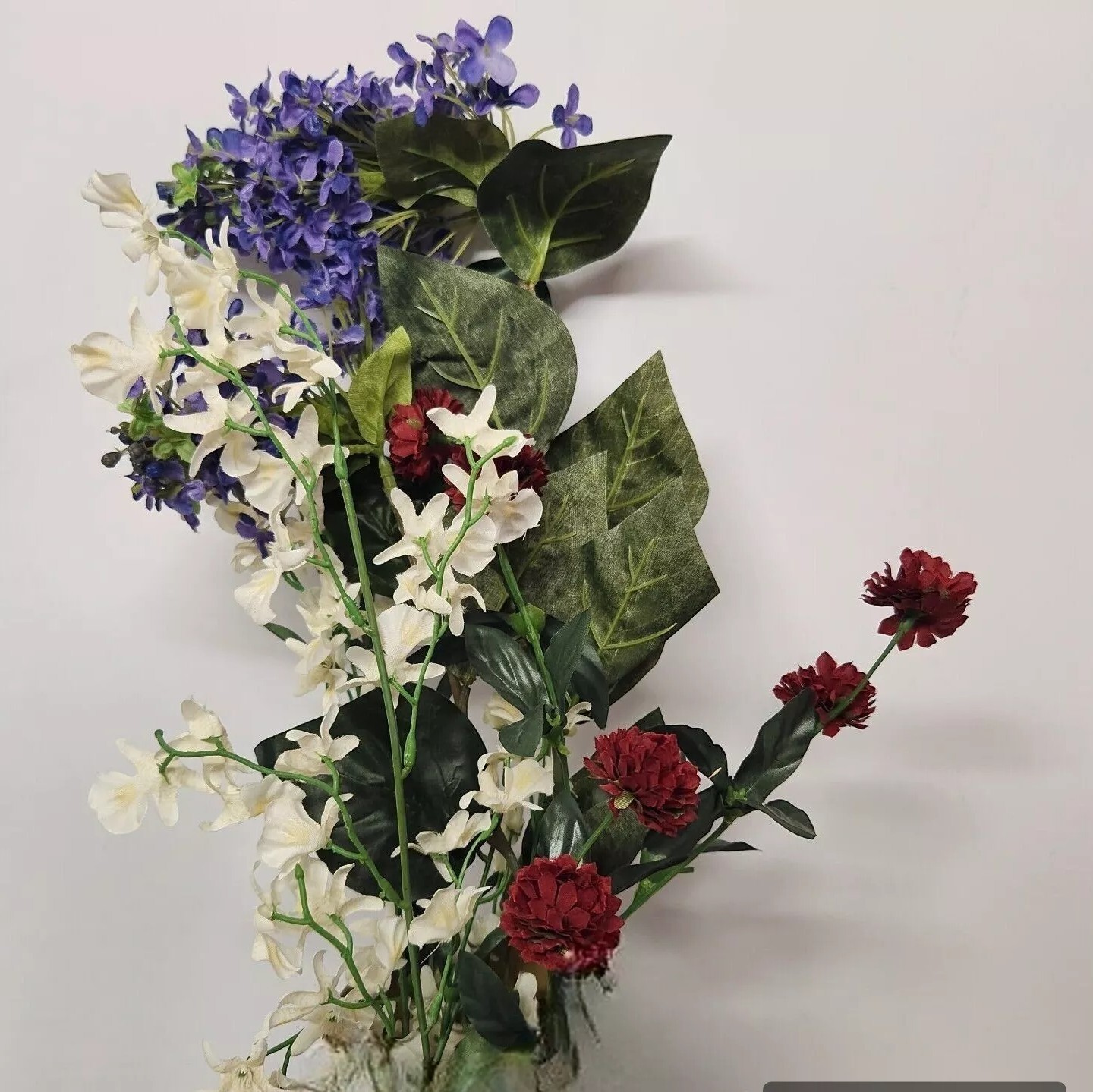 Lot Silk Flowers Sunflower Baby Breath Mums Craft Bouquet Centerpiece 50+ Stems