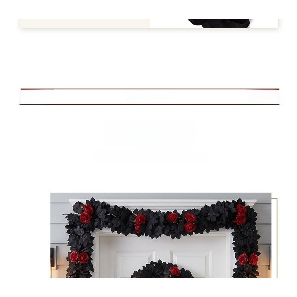 Maple Leaf Vine Floral Garland for Halloween For Party Home Decoration
