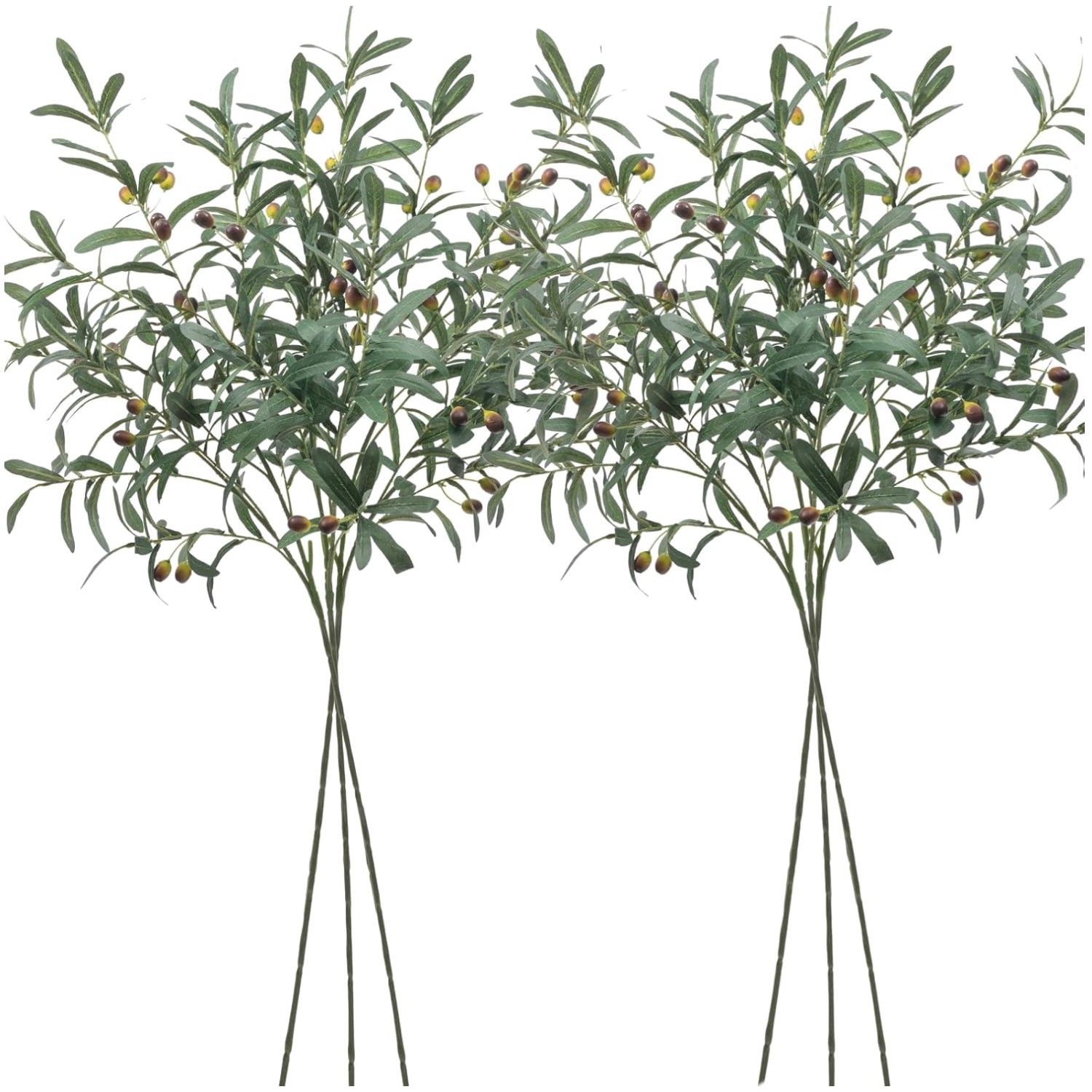 Long Greenery Stems Faux Olive Tree Branches