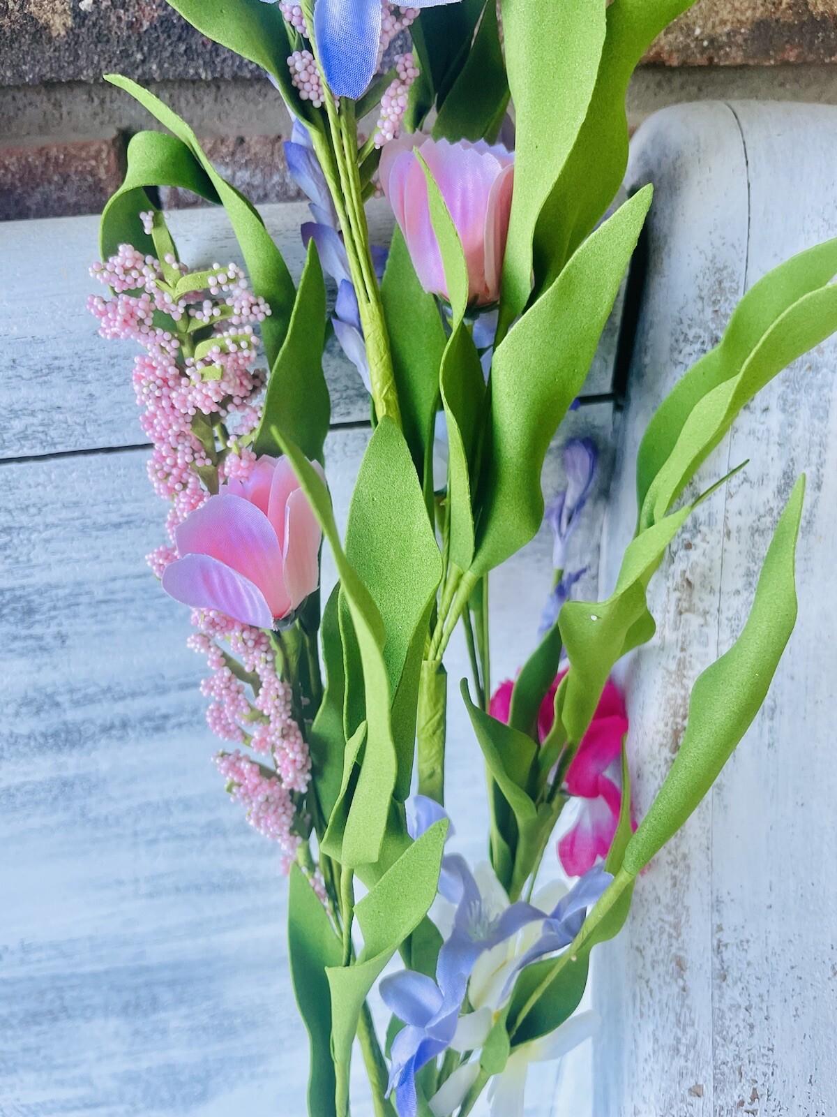 Spring Festival Flower & Herb Spray, 30”