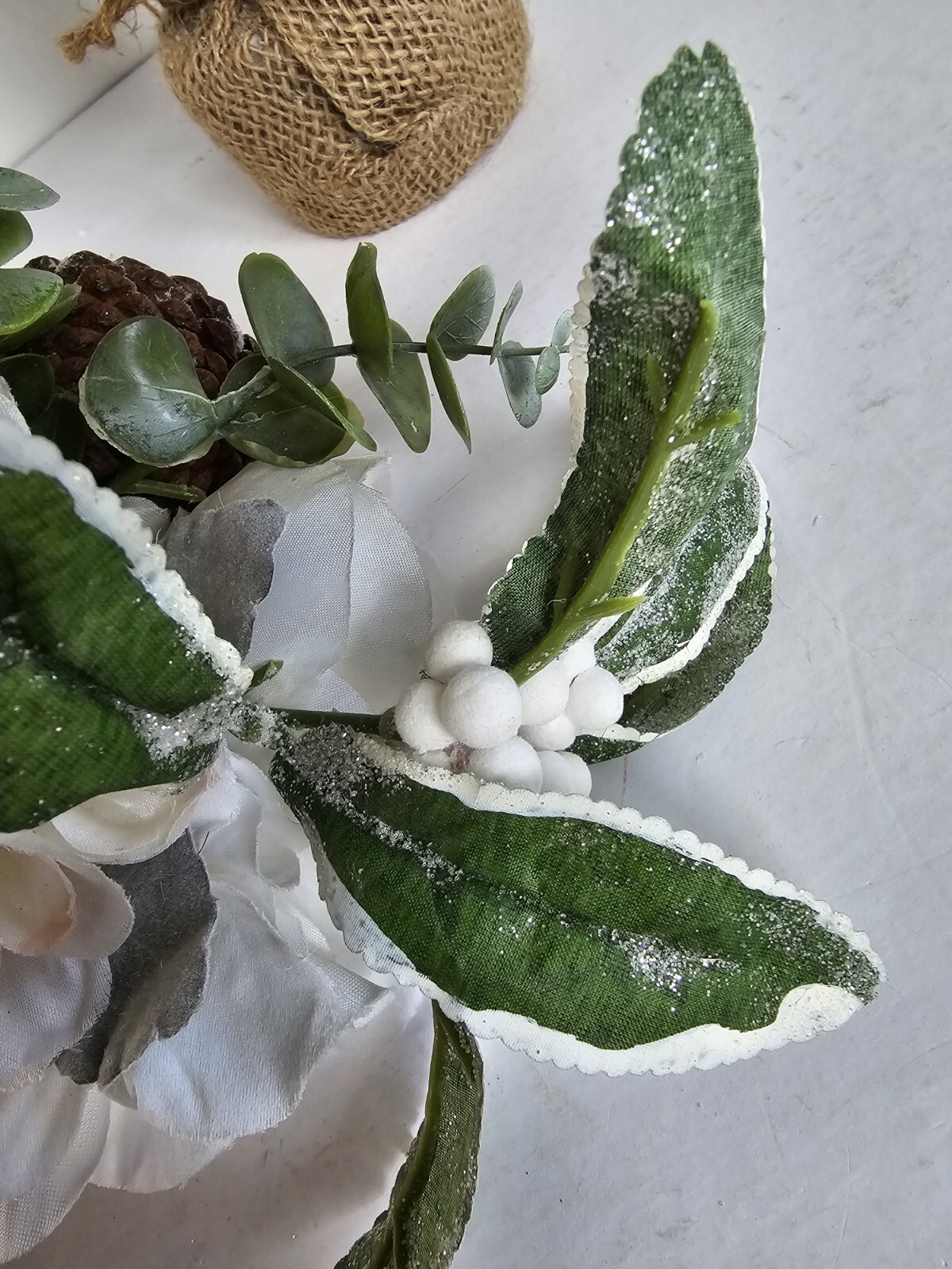 Christmas Noel Floral Boutique & Faux Pine Tree Bundle