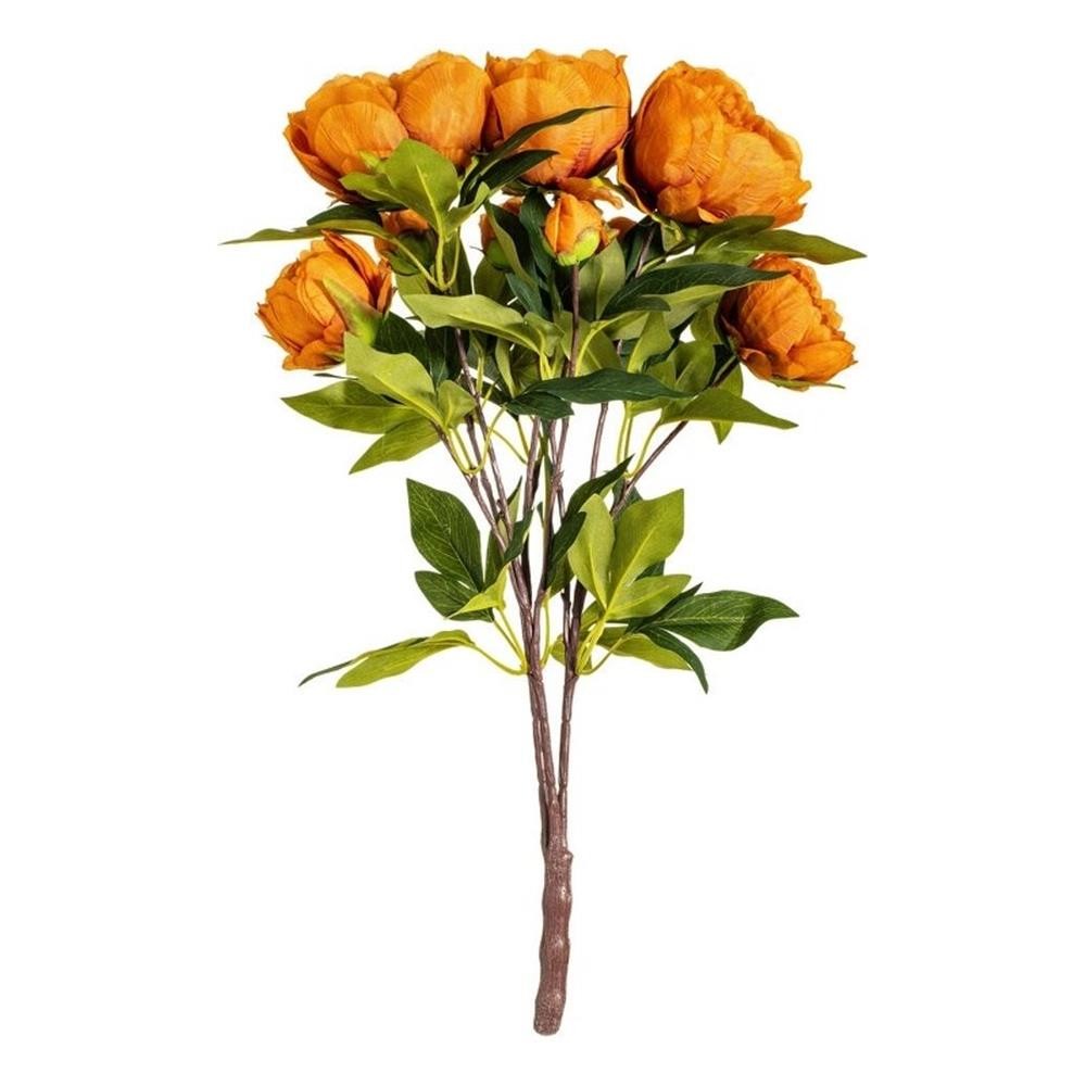 Vickerman 23″ Contemporary Fabric Artificial Peony Spray in Coffee
