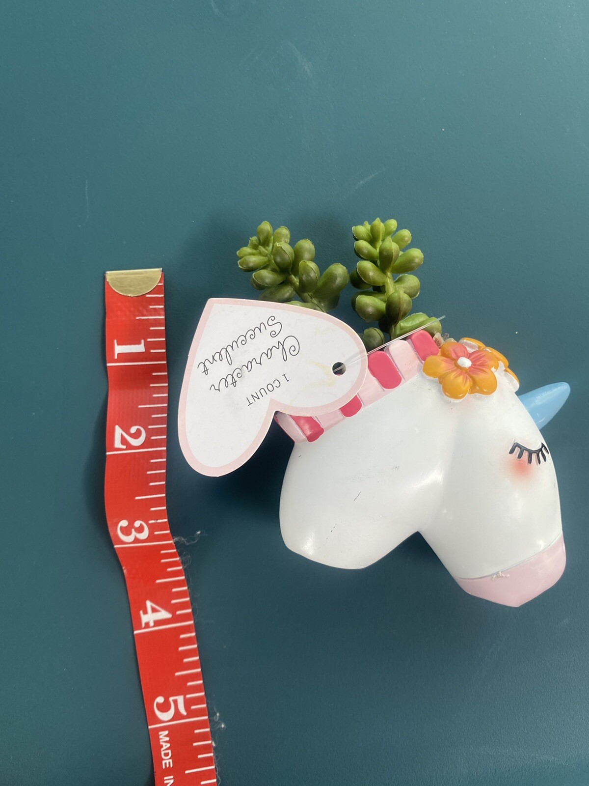 Target 2021 Valentines Day Bullseye Playground Unicorn Faux Succulent *NWT*