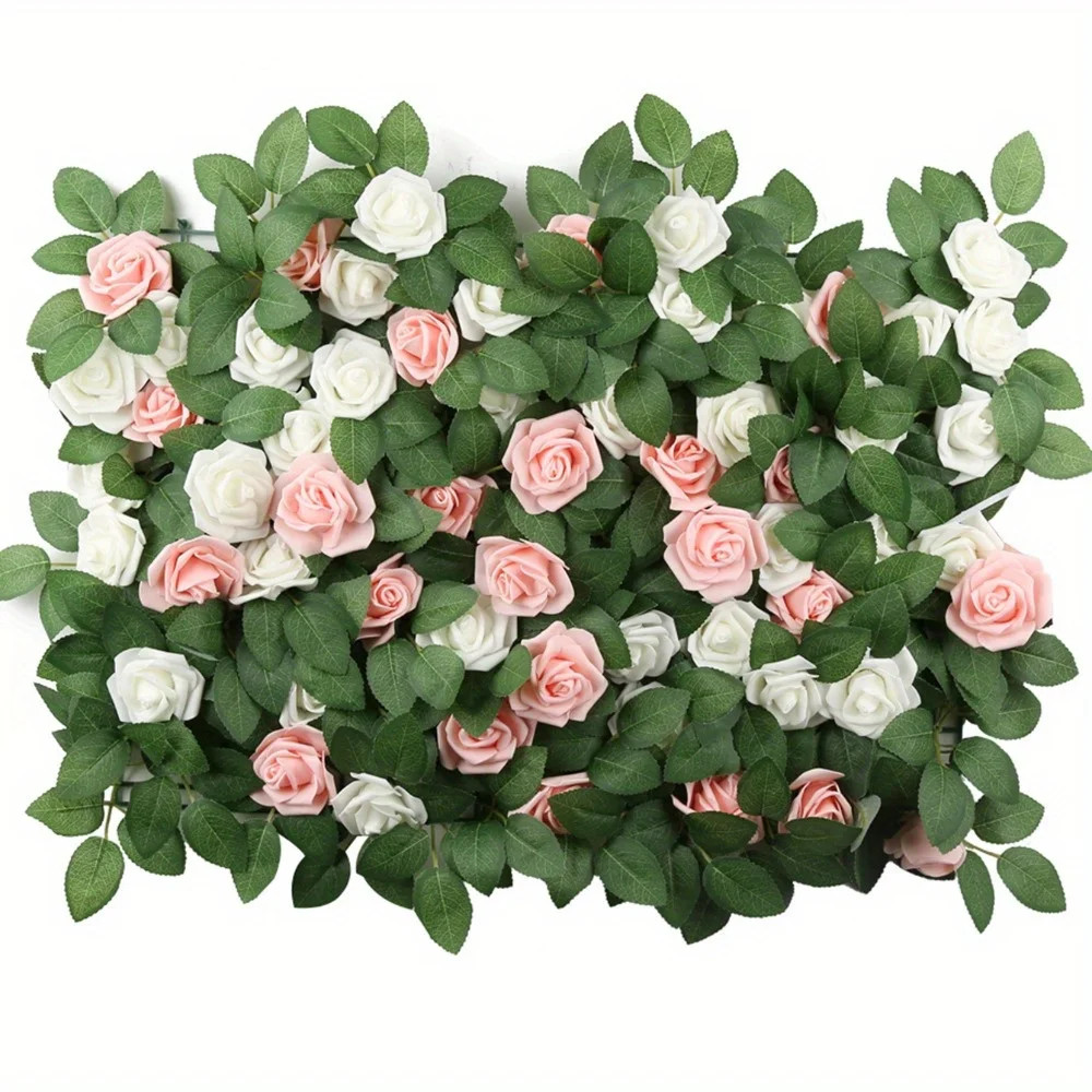 100PCS Artificial Foam Roses Realistic Flowers for Wedding Baby Shower Decor