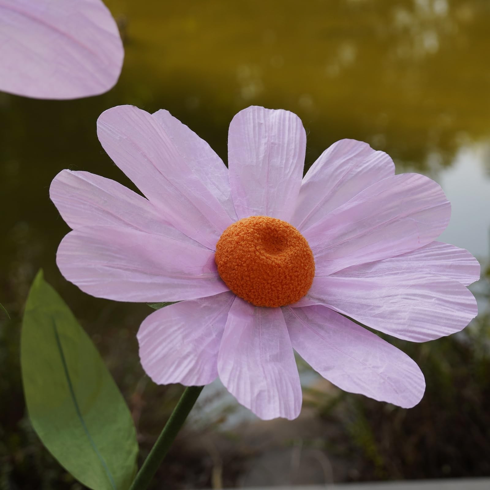 Giant Artificial Daisy Flower for Decoration,Large Faux Daisy with Stand,Real…