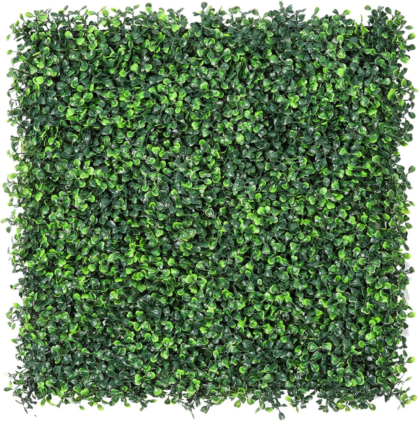 12 Pack 20″x20″ Artificial Boxwood Panels for Privacy & Decor, Indoor/Outdoor