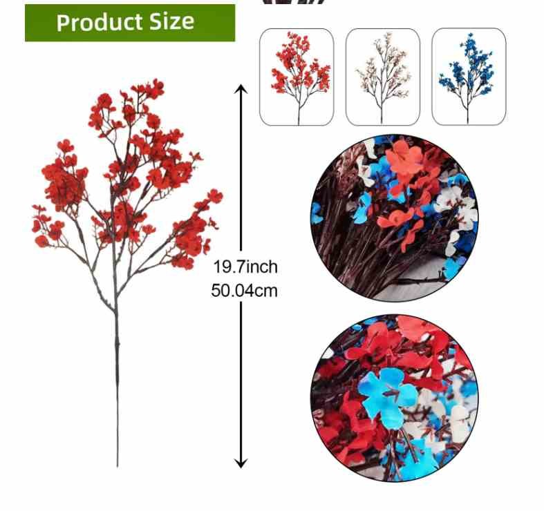 Artificial Flower Bouquet Fake Flowers Home Office Decor Wedding Party Ornaments