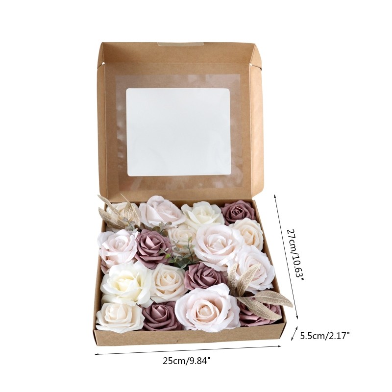 Elegant Flower Boxes Creative Bouquets Hand Packaging Holds for Lover Friend