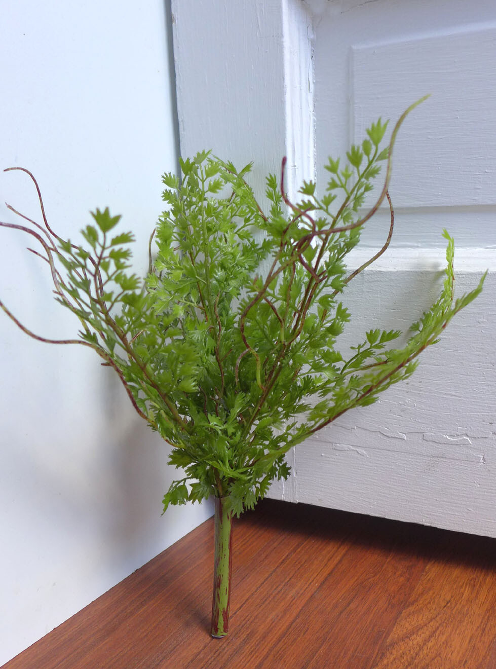 3 Pcs Celery Grass Bushes Artificial Plants Plastic Fern Leaf Bush