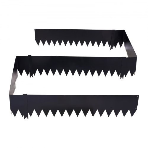 Galvanized Steel Landscape Edging, 6-Pack 40 x 10 Inch Metal Edging for Landscap