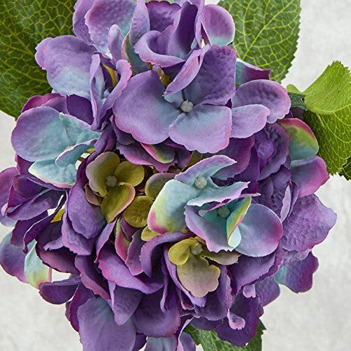Factory Direct Craft 15 Inch Purple and Blue Artificial Floral Hydrangea St