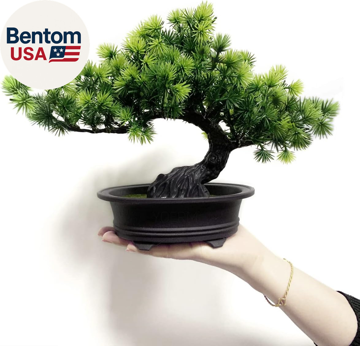 Artificial Plants Greenery Bonsai, Room Decor Fake Bonsai Tree for Home Decor In