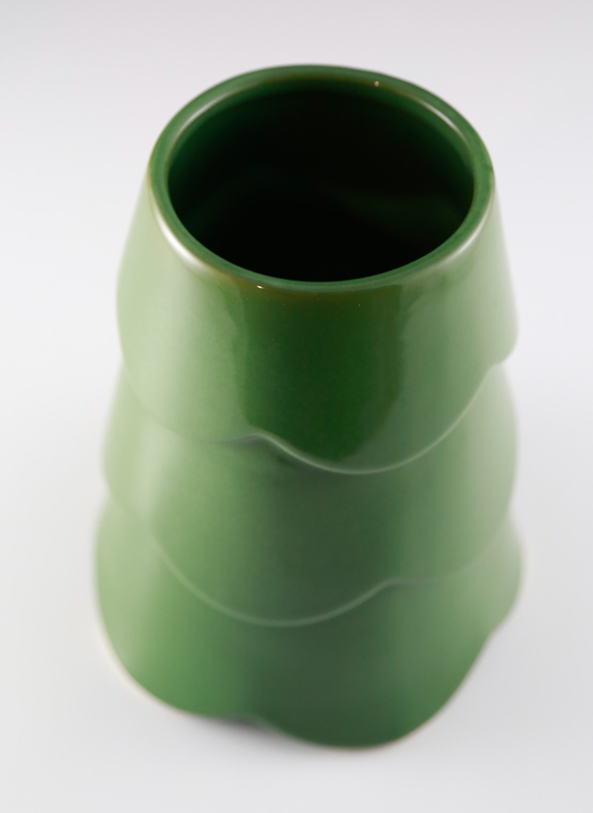 New December Home Green Tree Christmas Decor Vase / Planter