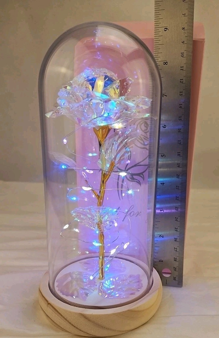 Mothers Day Rose Gift for Mom- Light Up Flowers Gifts For Women- Birthday Gift