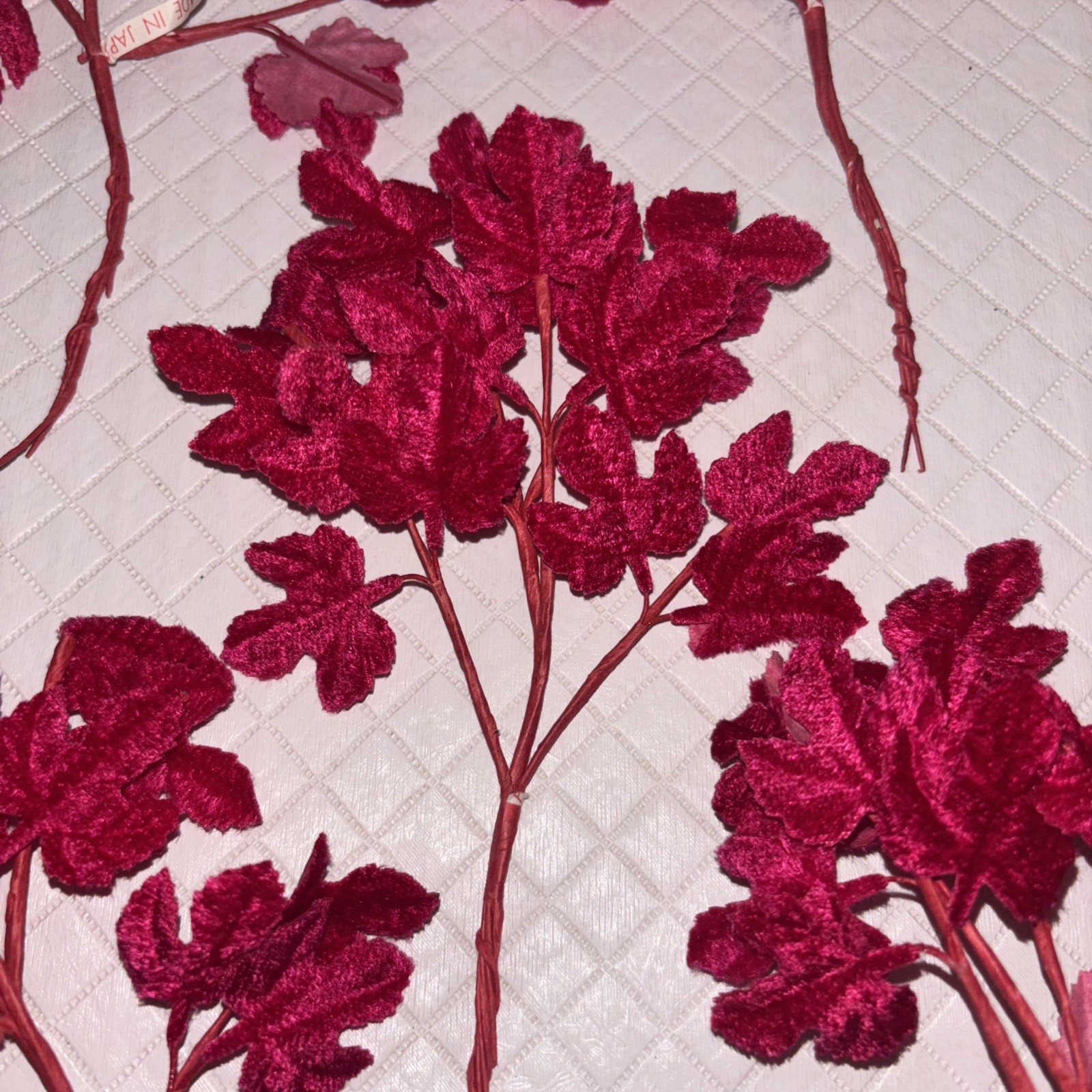 Artificial Wire Steam Flowers 5 To 7 Inches In Length Lot Of 28