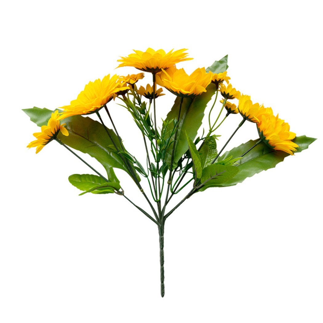 Practical Artificial Sunflower Bouquet Decor Floral Flower for hotel Wedding