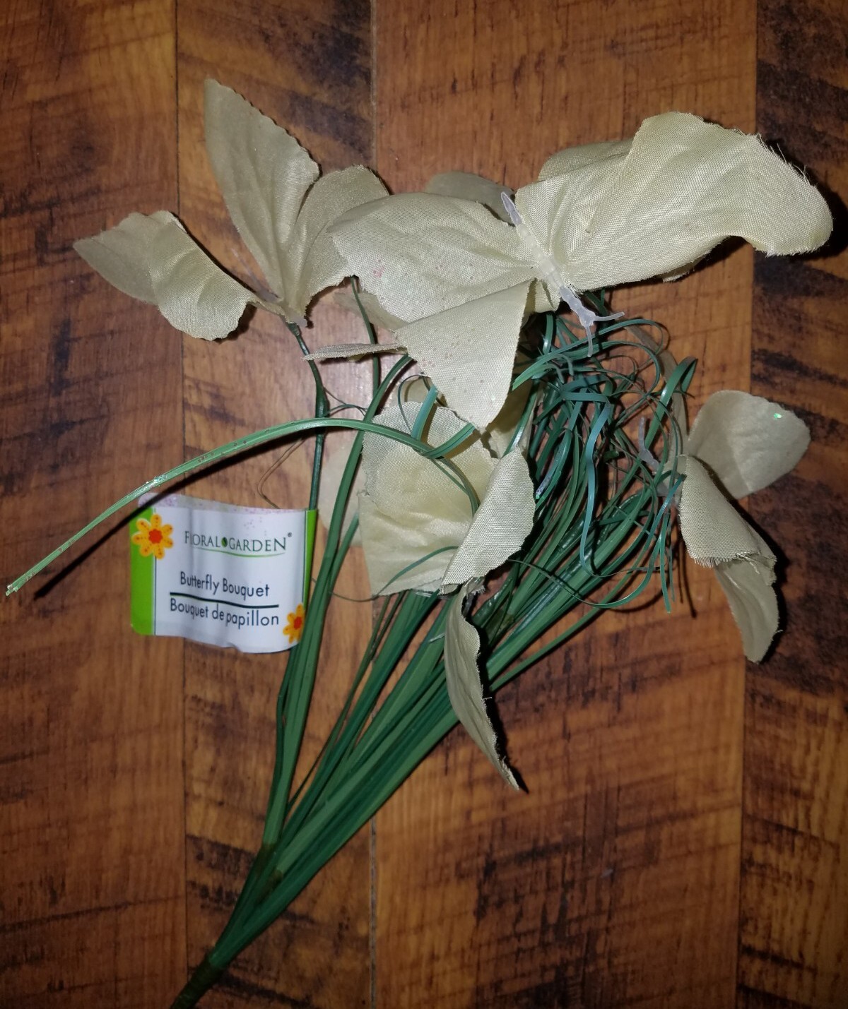 Floral Garden Butterfly Bouquet Artificial Flower Stem