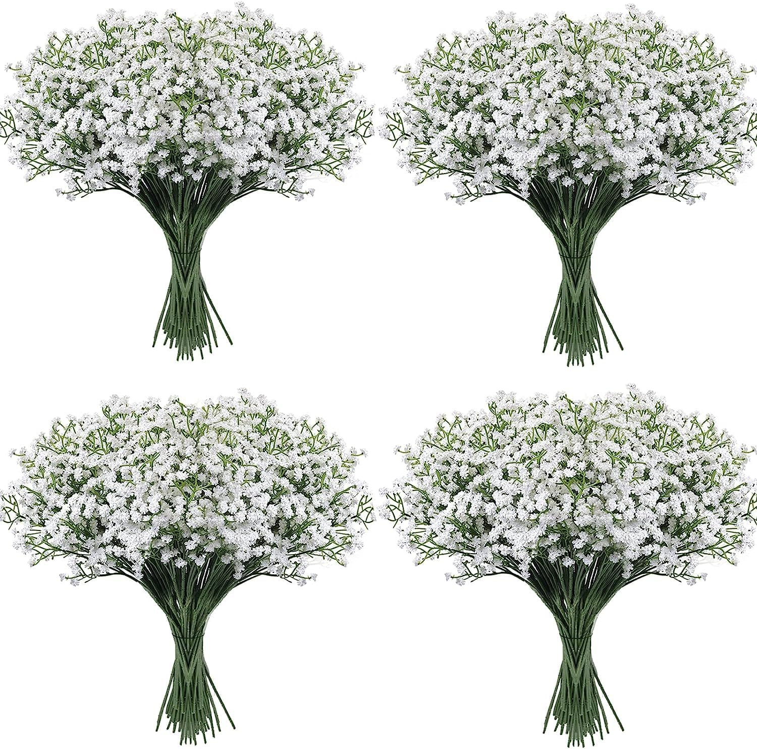 30 Pcs Artificial Baby’s Breath Flowers for Wedding & Home Decor
