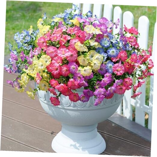 Artificial 4 Gradient Mixed Color (3 Pink, 3 Yellow, 3 Purple, 3 Hot Pink)