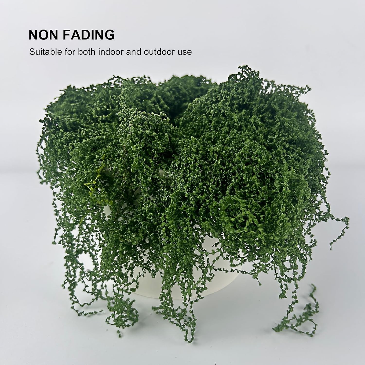 Green Simulated Moss Forest Filamentous Artificial Grass F Landscape Production