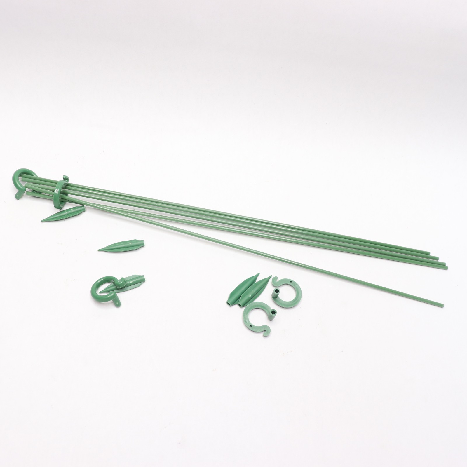 Flower Spike & Plant Support Stake with Ring