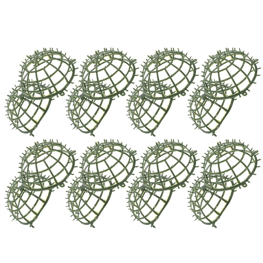 8 Pcs Flower Arrangement Frame Artificial Plant Cage Topiary Ball