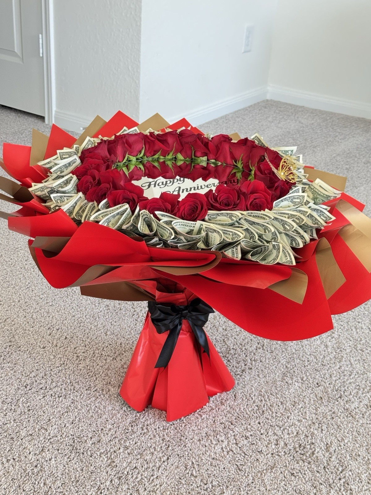 Eternal Ribbon Roses Handmade Forever Blooms Artificial Flowers Rose