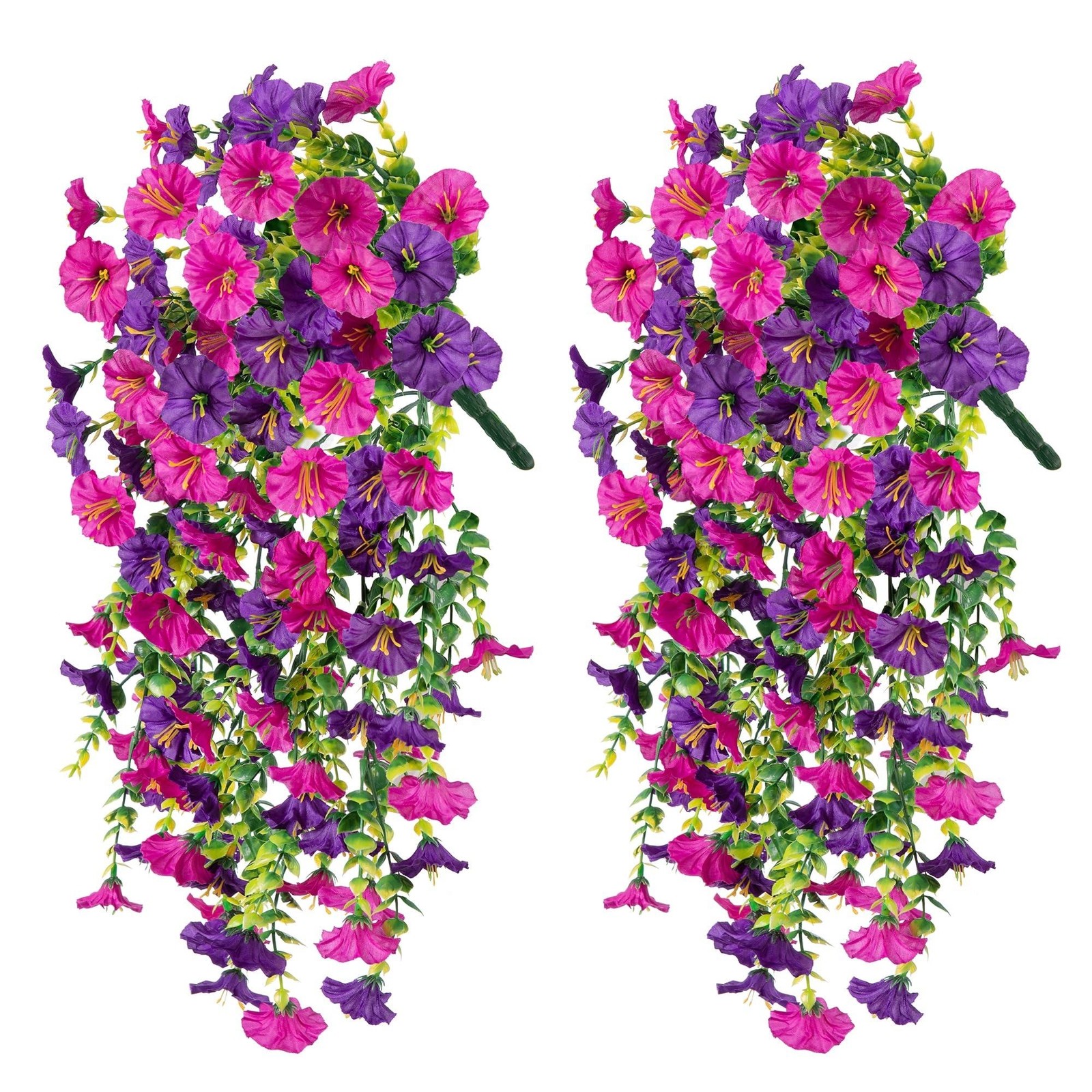4x Artificial Fake Hanging Flower Vine Plant Wedding Garden Indoor Outdoor Decor