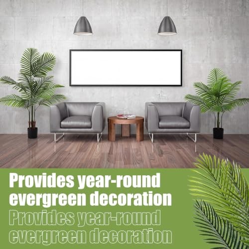 Artificial Palm Trees 4 Pack 3Ft 4Ft Faux Areca Palm Plants
