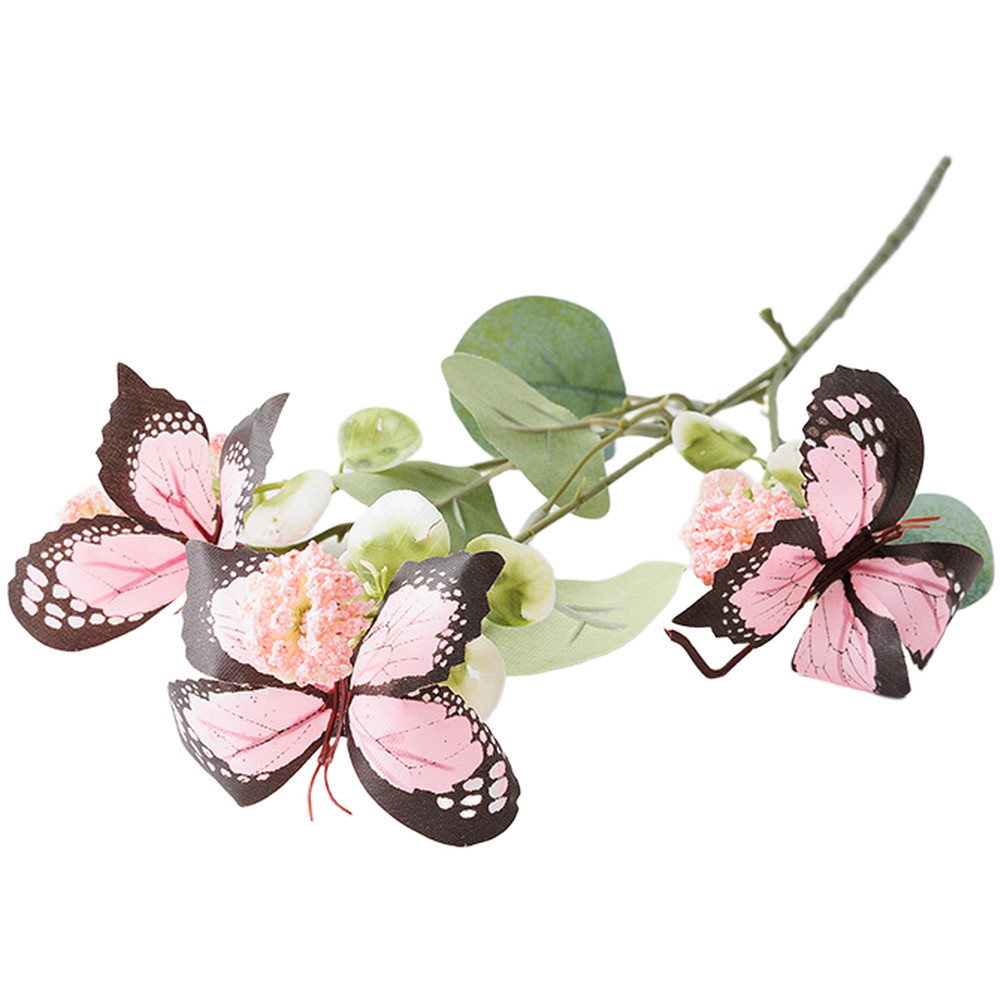 Artificial Silk Butterfly Flower for Wedding Home Decoration Outdoor Photography