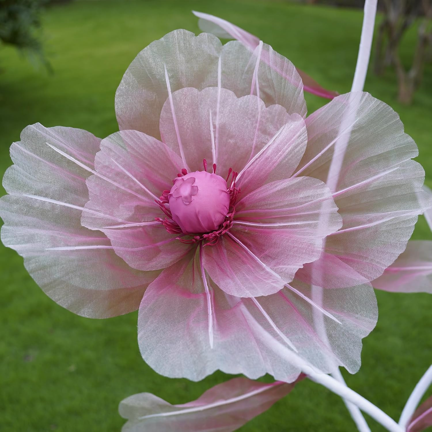 Giant Flowers for Decoration with Stand,Oversized Artificial Flowers for Wedding