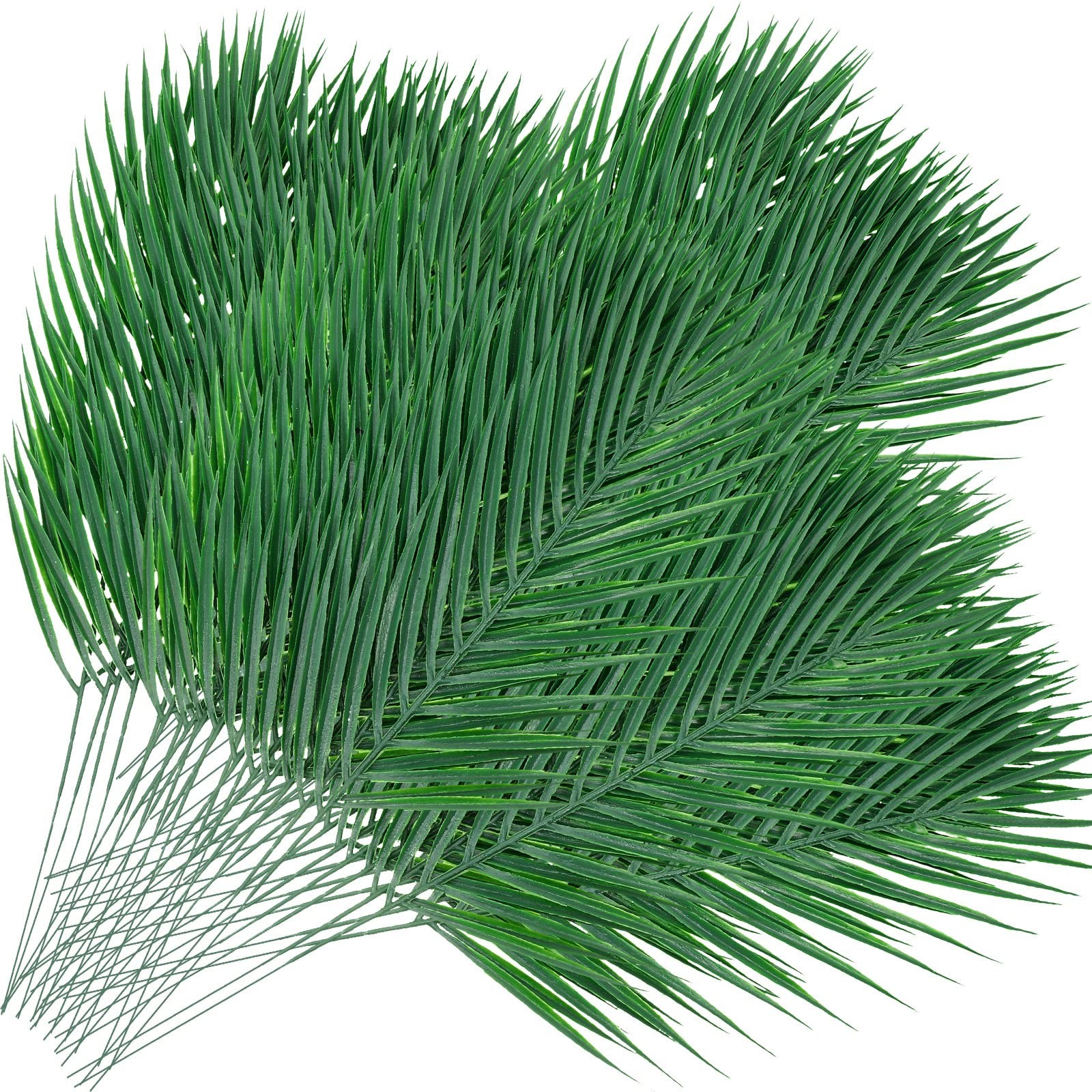 150 Pcs Easter Palm Leaves for Palm Sunday Artificial Fake Branches Tree Stem…