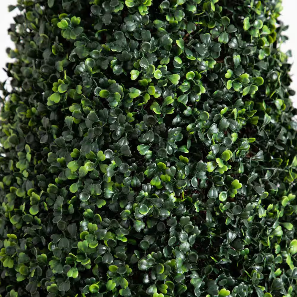 7 Ft. UV Resistant Artificial Boxwood Topiary Cone Tree (Indoor/Outdoor)