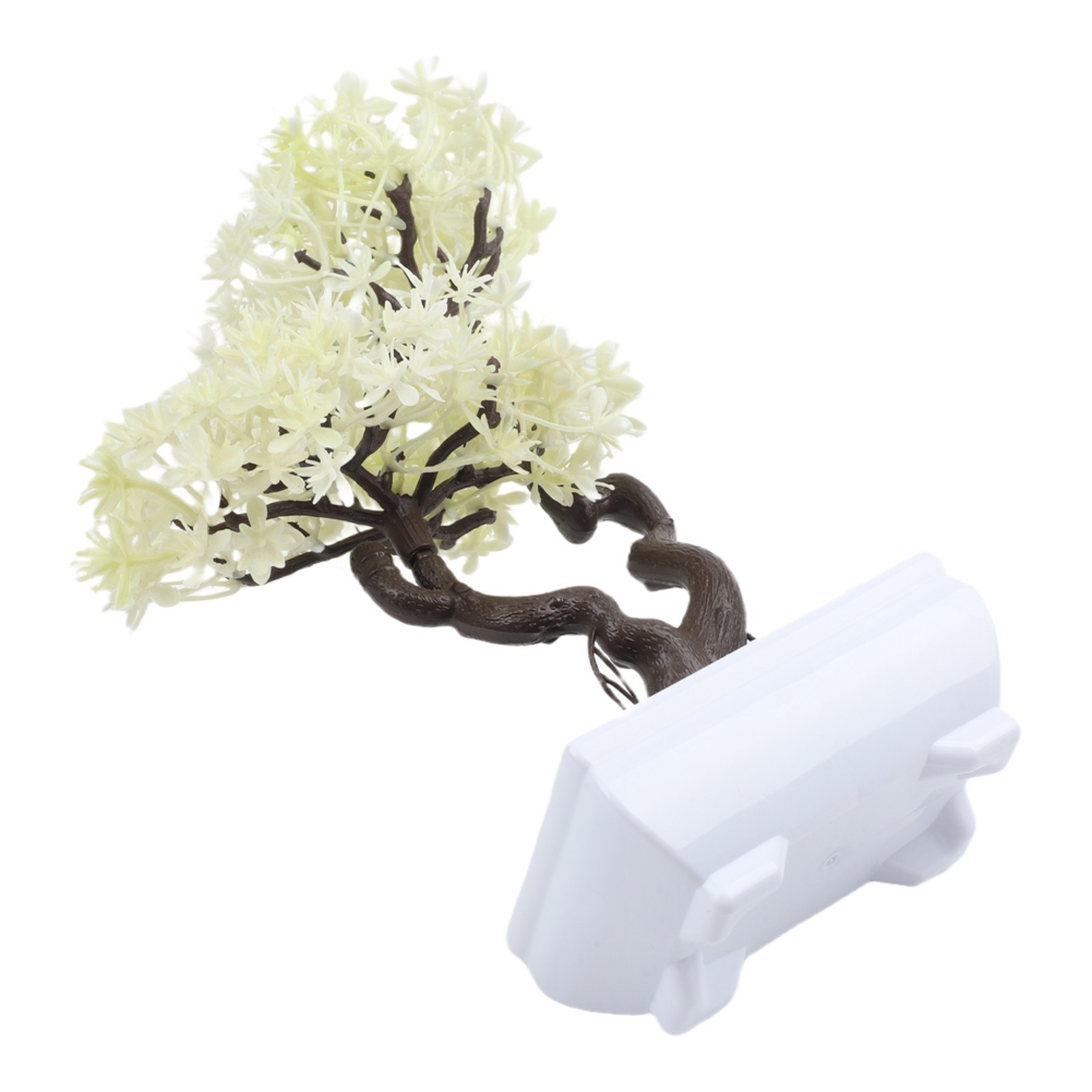 For Desk Decor Artificial Bonsai Faux Tabletop Tree Realistic Look Silk Material