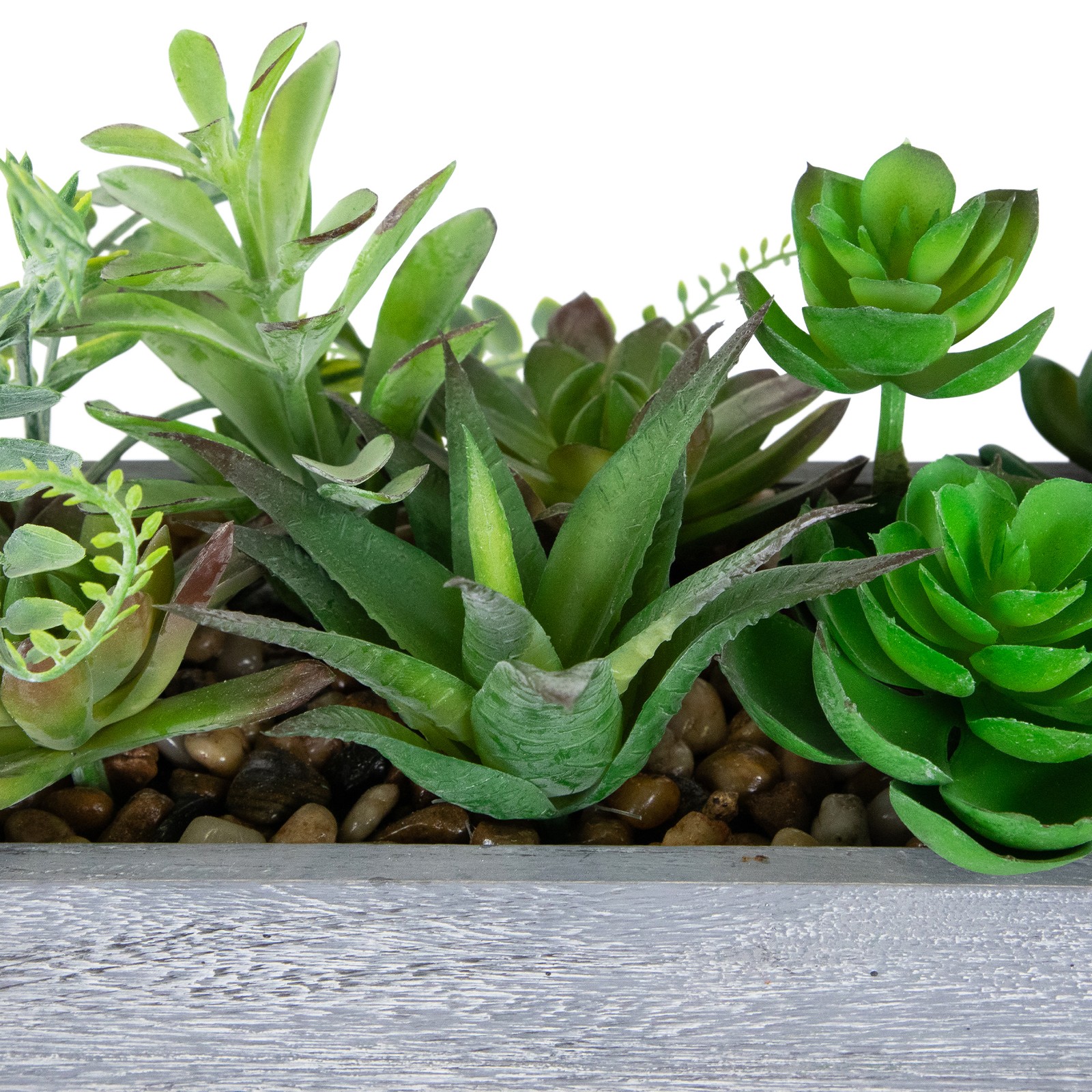 Northlight 11.75″ Artificial Mixed Succulent Plants in a Rectangular Planter
