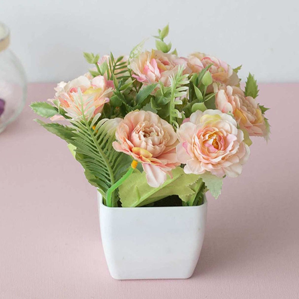 Sleek Design Simulation Potted Plants Great for Homes Weddings Parties