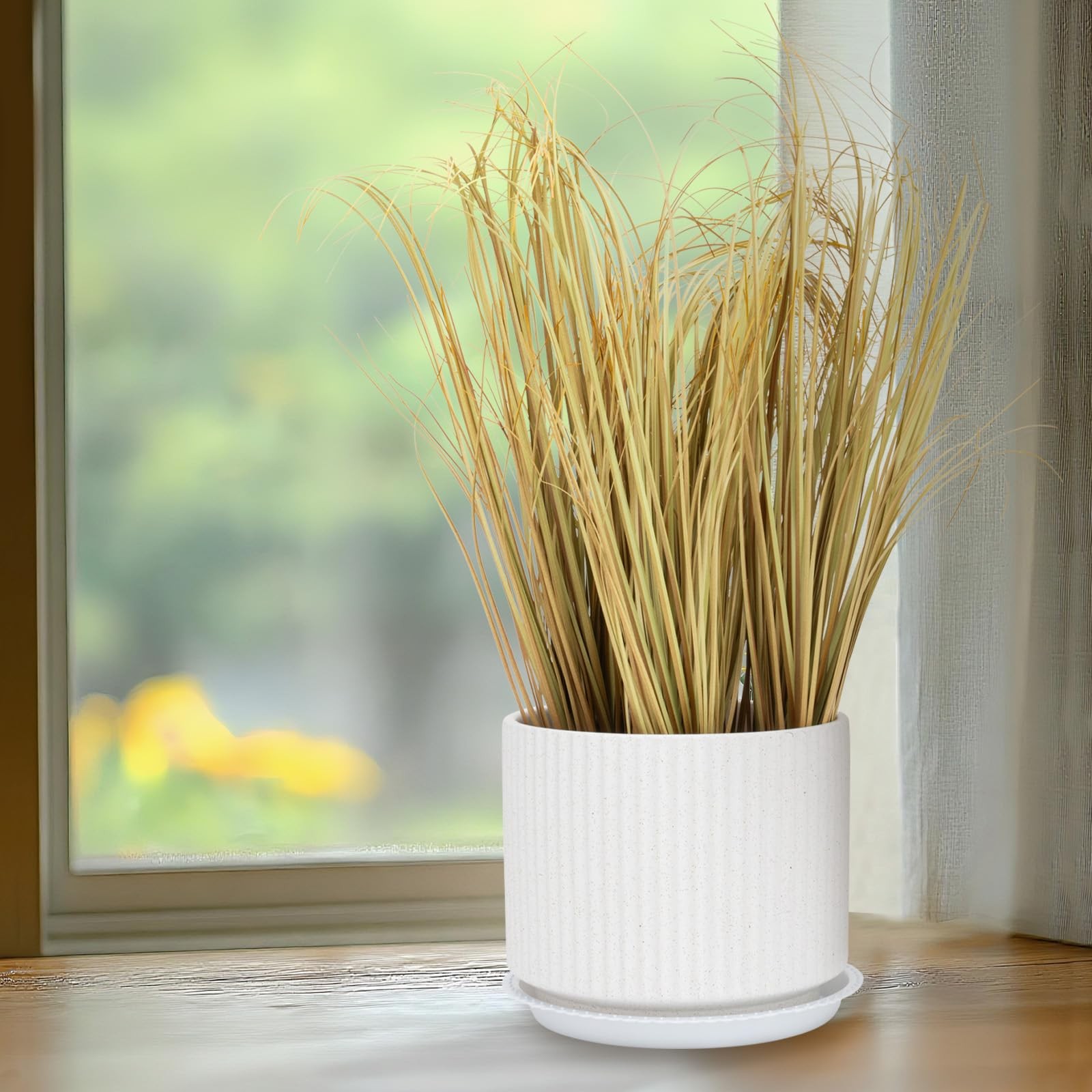 Fake Desert Dry Grass, Artificial Plants for Reptile Tank Accessories, Habita…