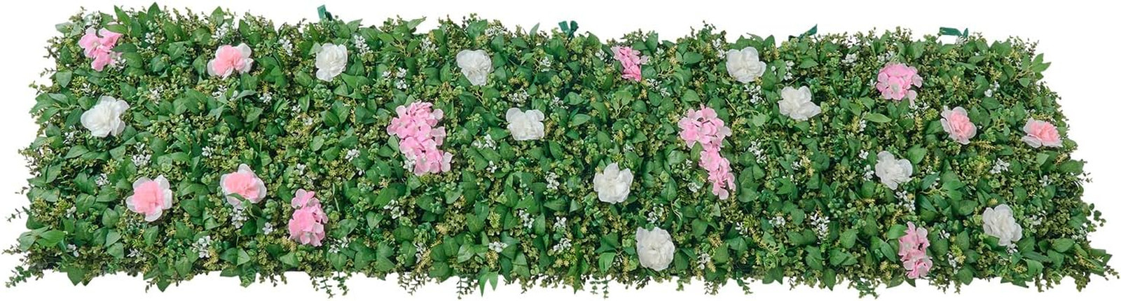 Gorgeous 3D Silk Flower Wall Backdrop Panels – 2 PCS, 2×8 Ft for Events