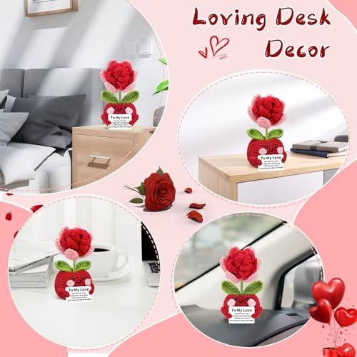 Valentines Flower Gifts for Her Girlfriend Wife: to My Love Handmade TO MY LOVE