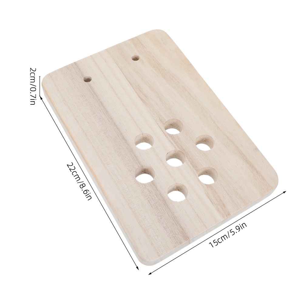 Fern Mounting Board: Wooden Planter – Wall Display Decorative