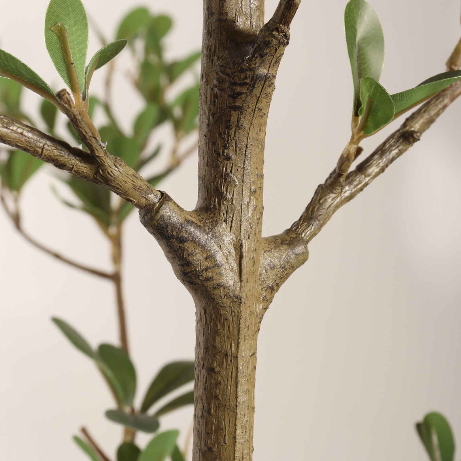 7FT Artificial Black Olive Tree Realistic Tall Elegant Fake Plant for Home Decor