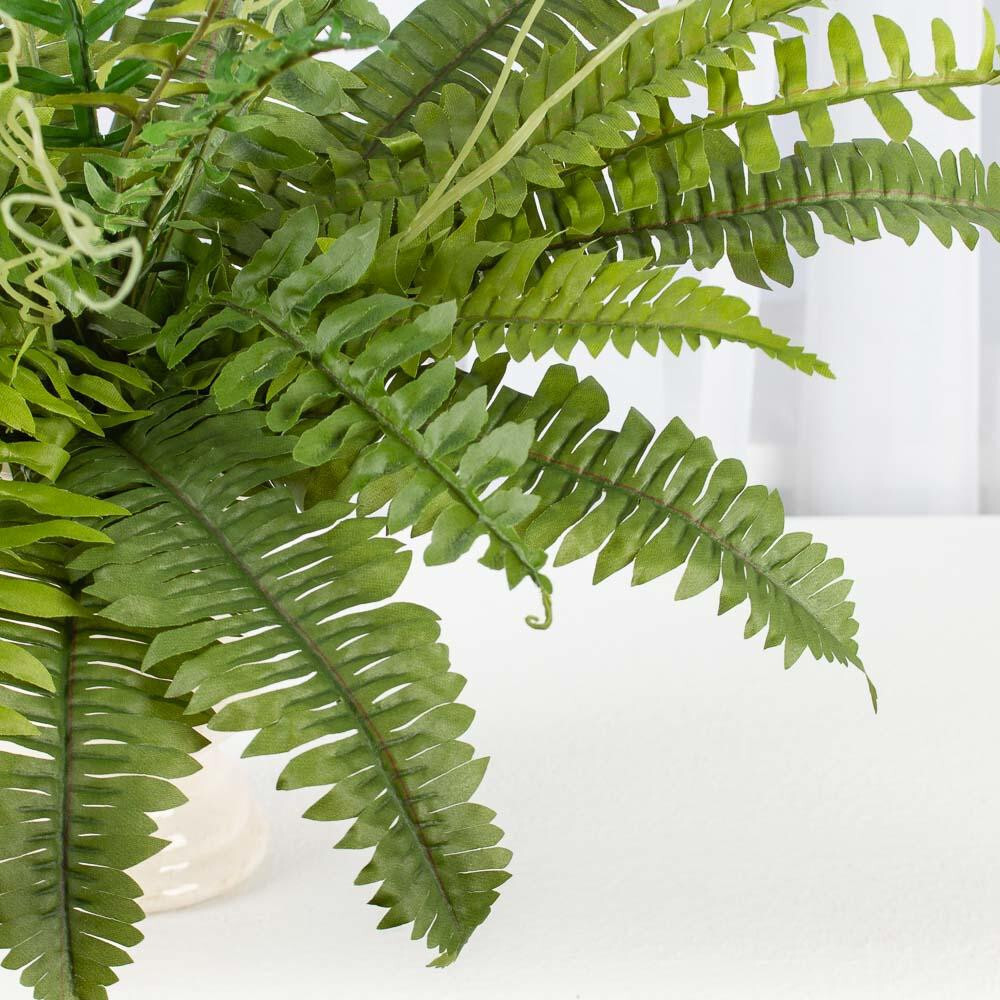 Package of 2 Artificial Boston Fern 19″ Tall Plants