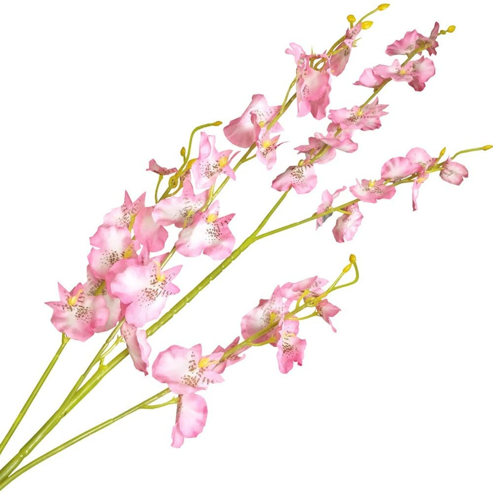 12pcs 37″ Artificial Dancing Lady Orchids Flowers Silk Tall Floral Stems