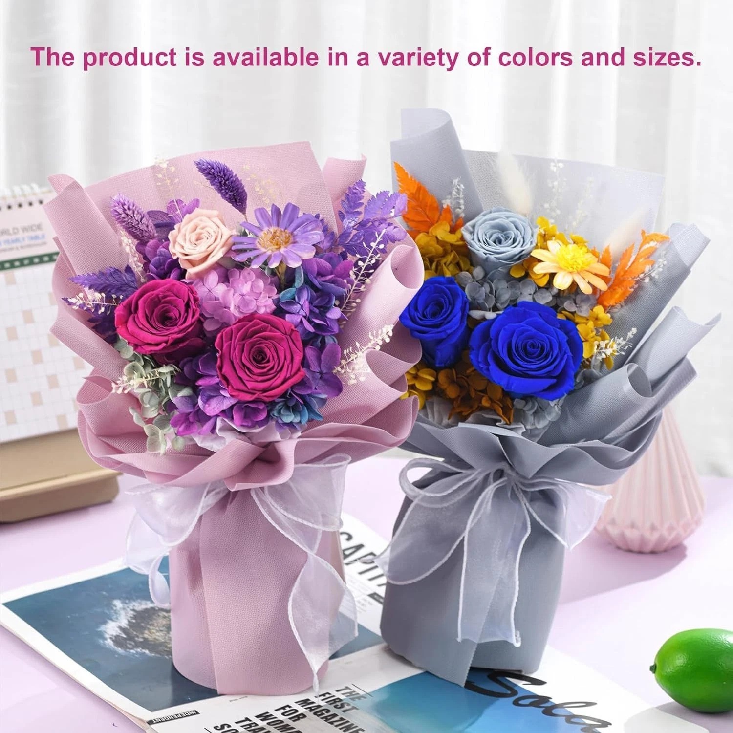 Gorgeous Purple Rose Floral Gift – A Lasting Impression for Loved Ones
