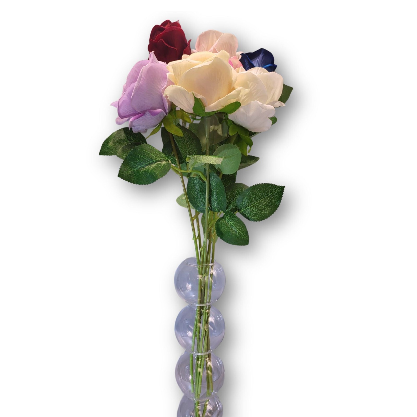 7 Pcs Silk Rose Artificial Floral Flower Wedding, Home Decor, Party, Gift Idea