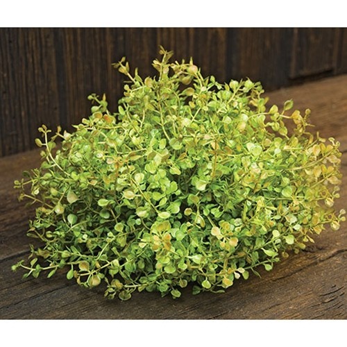 NEW Primitive BABY’S GRASS HALF SPHERE Green 7″Wx5″H Green Shabby Farmhouse