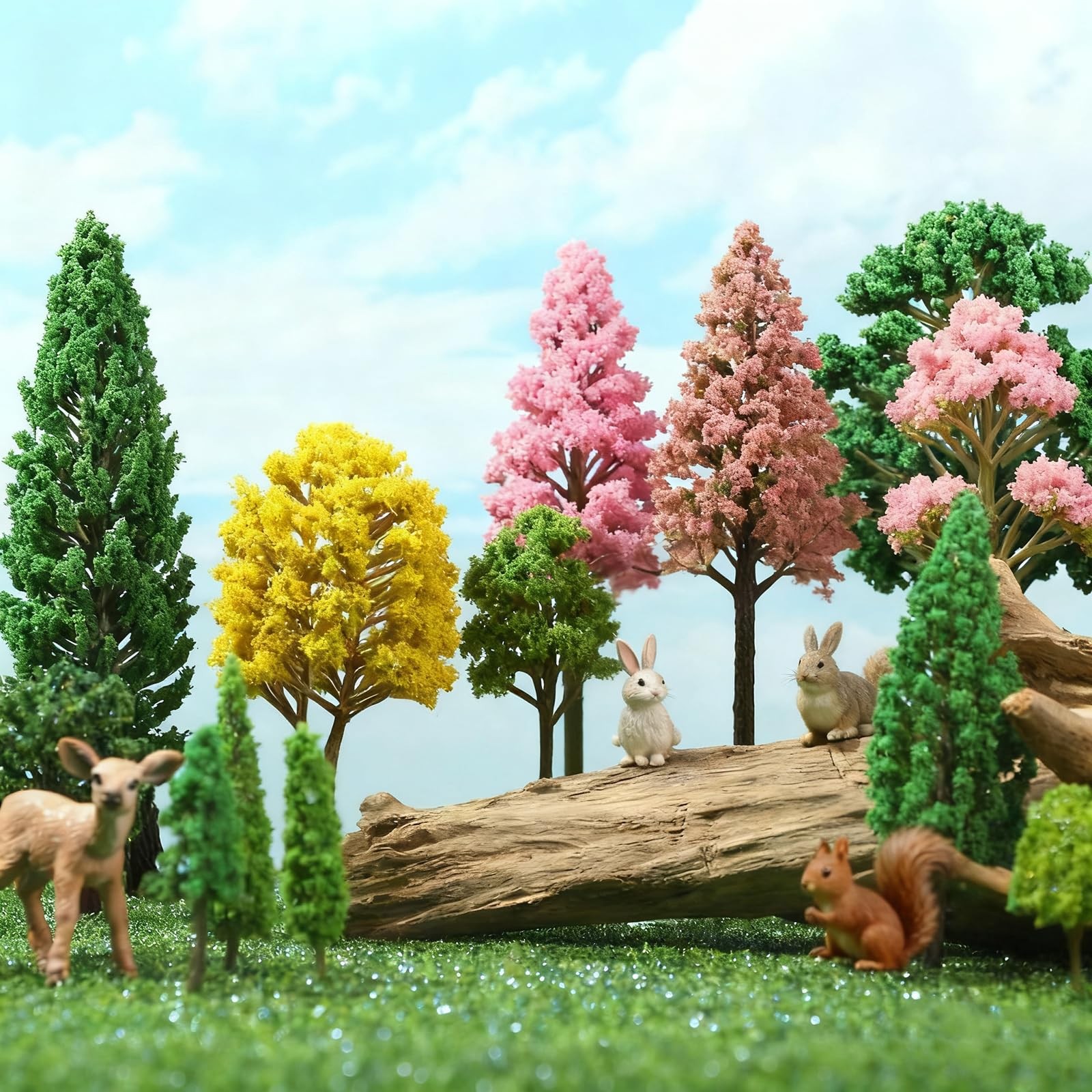Model Trees for Diorama Small, Model Trees for Crafts, Mixed Plants for Land …