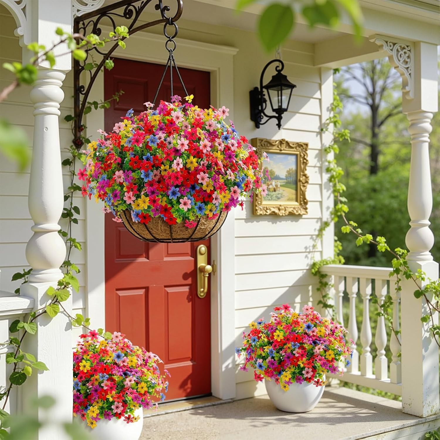 Delightful 27.6” Metal Gnome Decor Set for Spring Garden Transformations